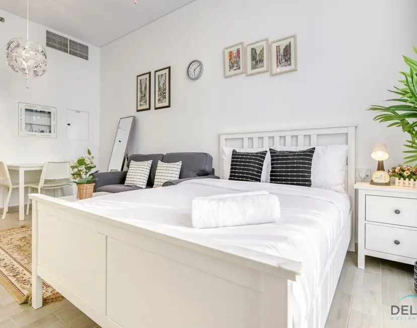 Cheerful Studio at Belgravia Tower — JVC — photo 24