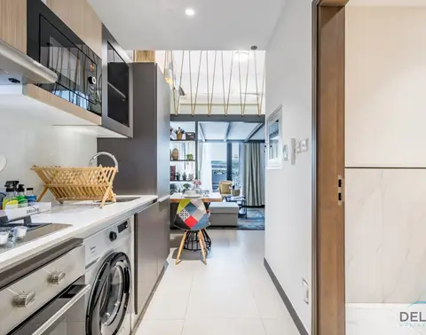 Modern Loft-Style Studio at Aria Residence — JVC — photo 4