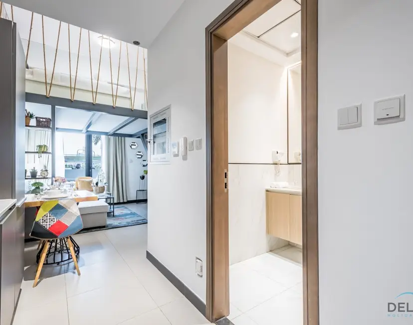 Modern Loft-Style Studio at Aria Residence — JVC — photo 13