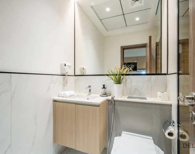 Modern Loft-Style Studio at Aria Residence — JVC — photo 14