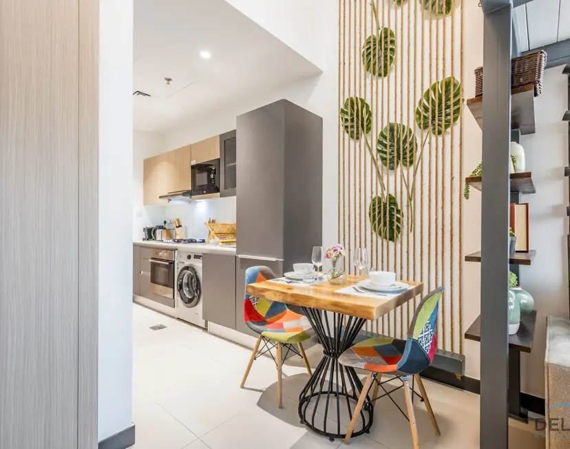 Modern Loft-Style Studio at Aria Residence — JVC — photo 19