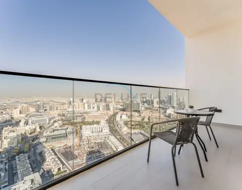 City Views 1-Bedroom Near Community Park with Private Balcony — JVC — photo 3