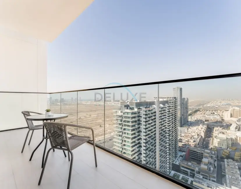 City Views 1-Bedroom Near Community Park with Private Balcony — JVC — photo 16
