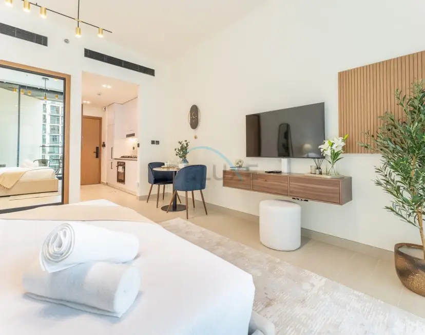 Studio Near Dubai Autodrome & Trump Golf Club, Binghatti Amber — JVC — photo 3