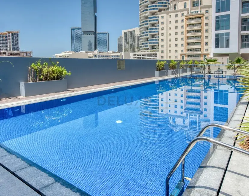 Balcony Offering Community Views 1-Bedroom with Assistant Room — JVC — photo 27