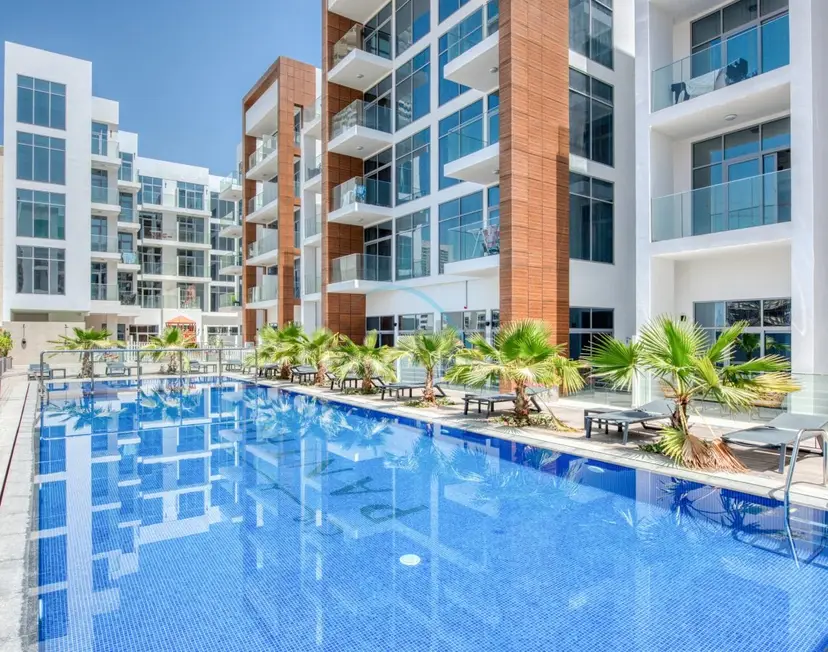 Balcony Offering Community Views 1-Bedroom with Assistant Room — JVC — photo 28