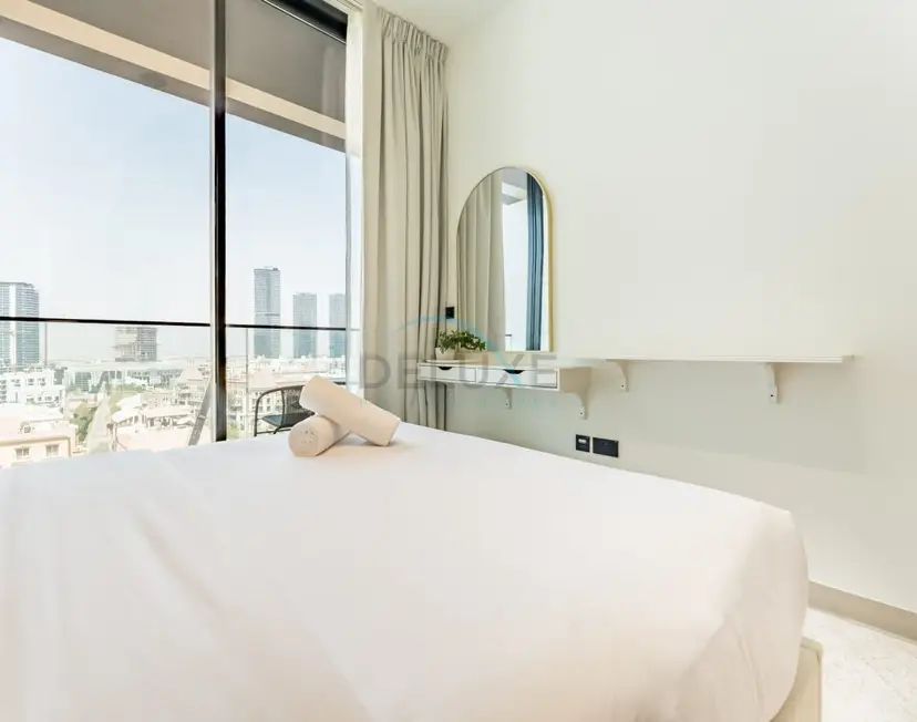 Community Views 1-Bedroom Next to Mall and Park, Binghatti Amber — JVC — photo 14
