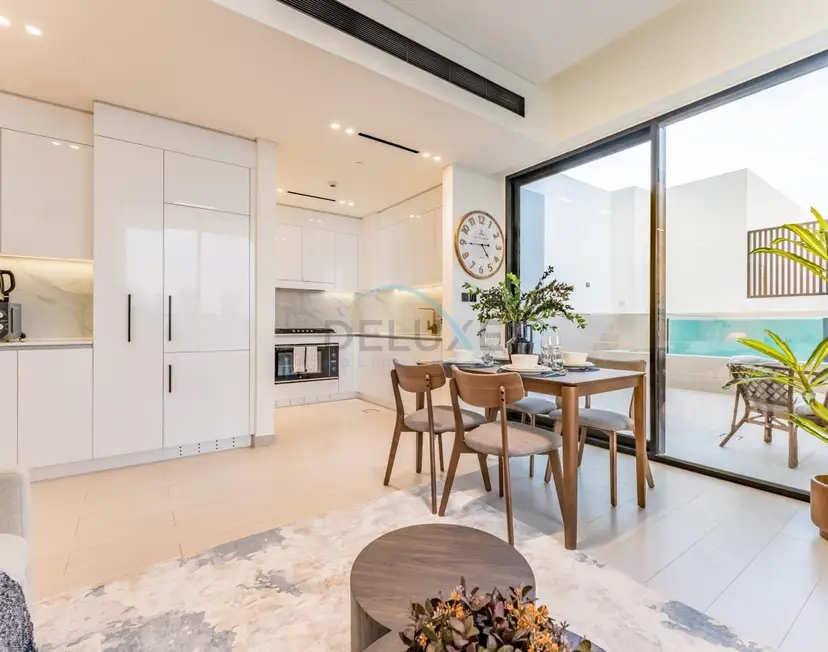 High-Floor 2-Bedroom with Private Pool Overlooking the Community — JVC — photo 7