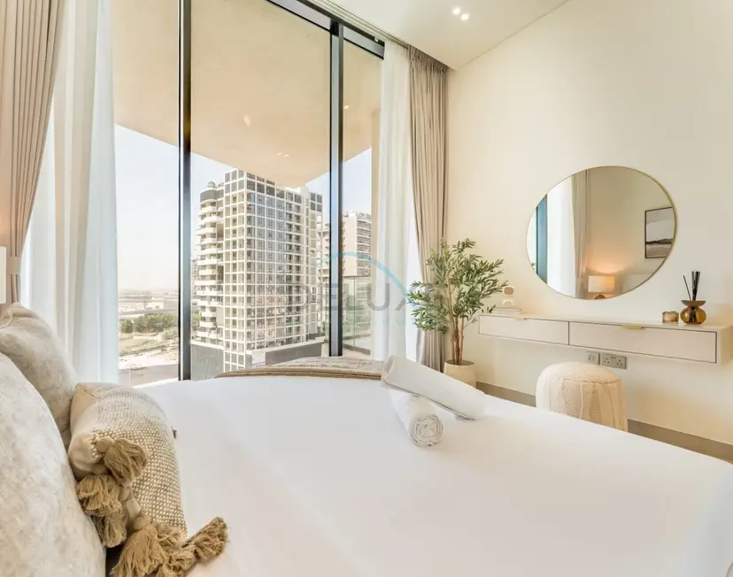 1-Bedroom Oasis Featuring a Private Mini Pool on the Balcony — JVC — photo 19